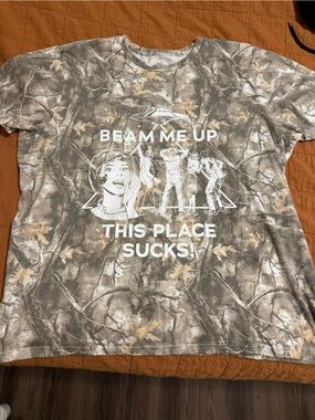 Camouflage Stranger Things Tee